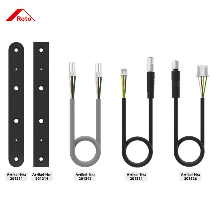 ekey dLine Türgriff-Set Roto Eneo C