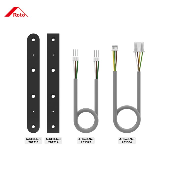 ekey dLine Türblatt-Set Roto Eneo C