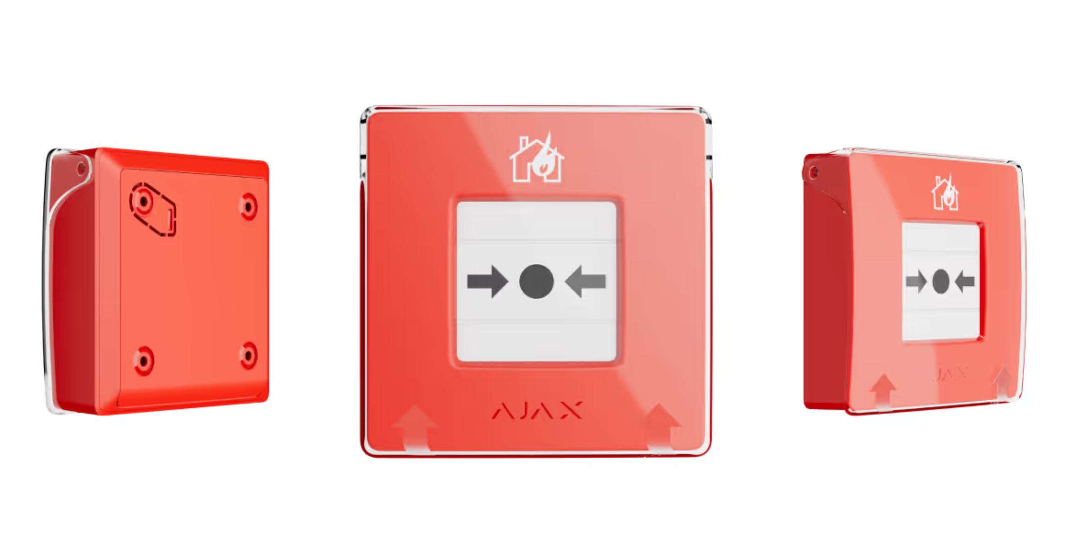 Ajax FireProtect Notrufstelle / ManualCallPoint - rot