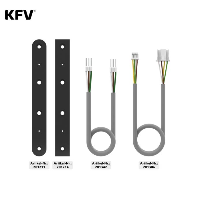 ekey dLine Türblatt-Set KFV Genius A