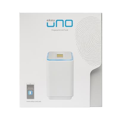 Fingerprint Weiß mit Funk für eqiva BLUETOOTH® Smart Türschlossantrieb