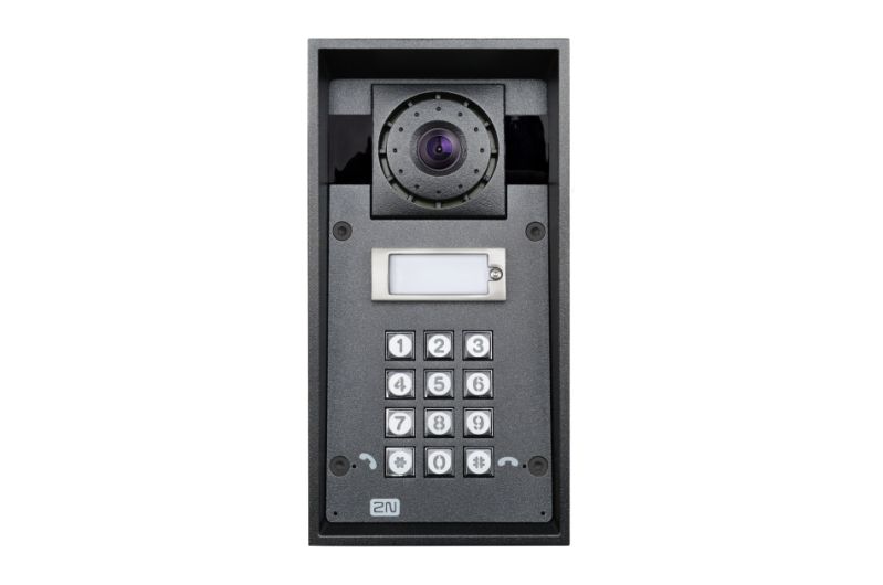2N Gegensprechanlage EntryCom IP Force - 1 Ruftaste (IP69) mit Kamera & Keypad