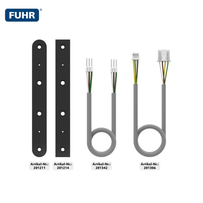 ekey dLine Türblatt-Set Fuhr autotronic/multitr.