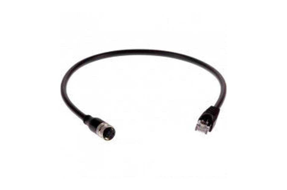 M12(F)-RJ45(M) CABLE 0.5M (1.6