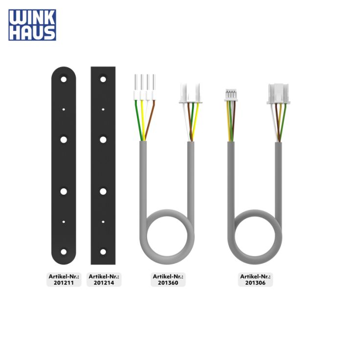 ekey dLine Türblatt-Set Winkhaus blueMatic EAV