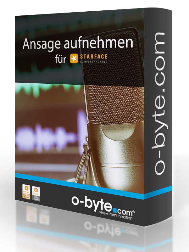 Ansage aufnehmen / o-byte.com