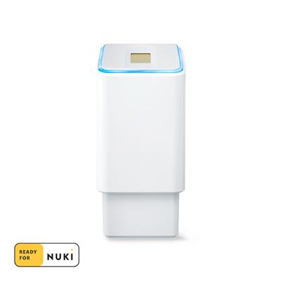 Fingerprint Weiß mit Akku und Funk für Nuki Smart Lock