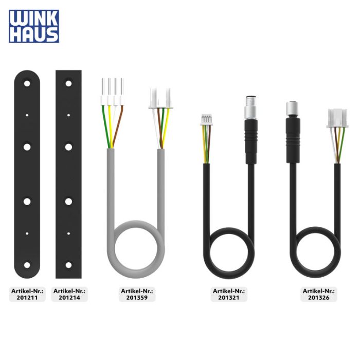 ekey dLine Türgriff-Set Winkhaus blueMatic