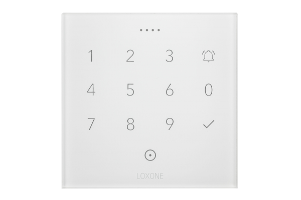 Loxone NFC Code Touch Nano Weiss