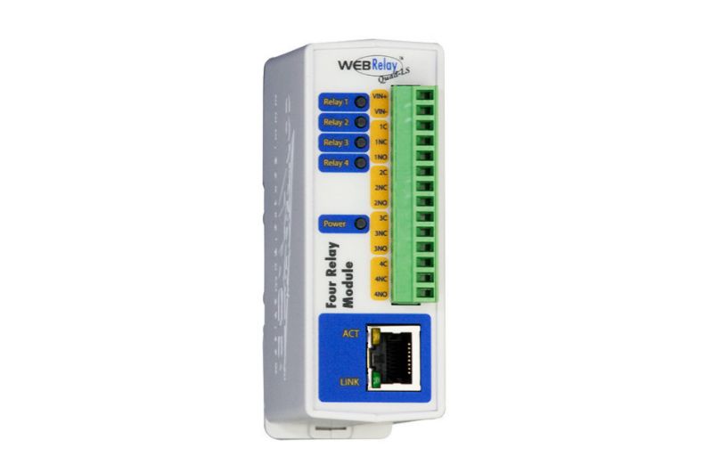 2N External IP Relay 4 OUT PoE