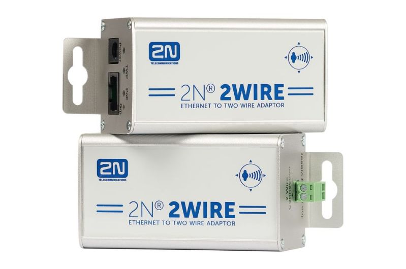 2N Zubehör EntryCom zbh. 2Wire IP-Set EU Netzteil