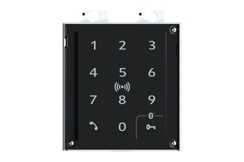 2N IP Verso Touch keypad & Bluetooth & RFID reader 125kHz, 13.56MHz, NFC, PICard compatible