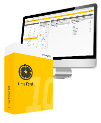 timeCard 10 Zeiterfassung Basisversion Software ESD-Lizenz