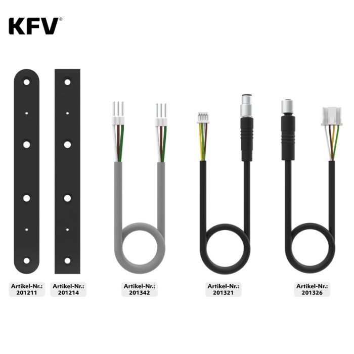 ekey dLine Türgriff-Set KFV Genius A