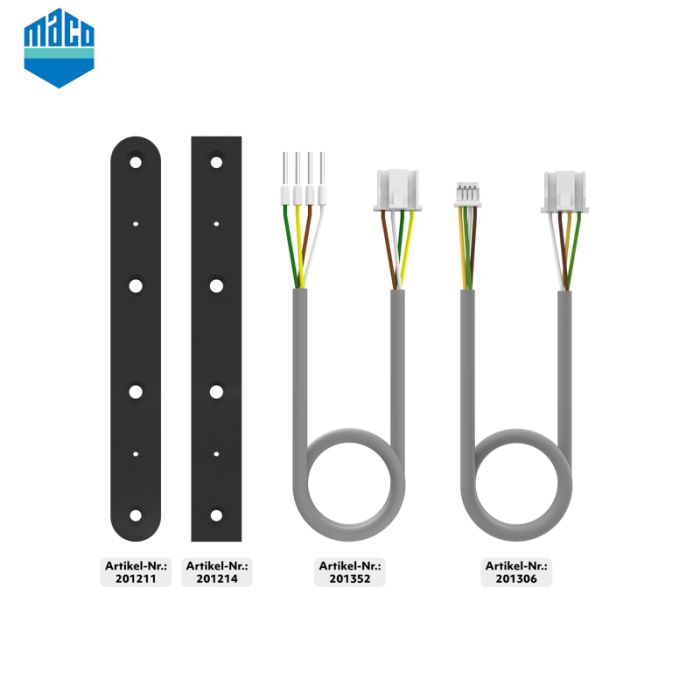 ekey dLine Türblatt-Set MACO A-TS