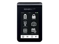 REINERSCT tanJack deluxe Logo Zwei-Faktor-Authentisierung Photo QR-Leser Kalenderfunktion Temperaturanzeige Kalkulator