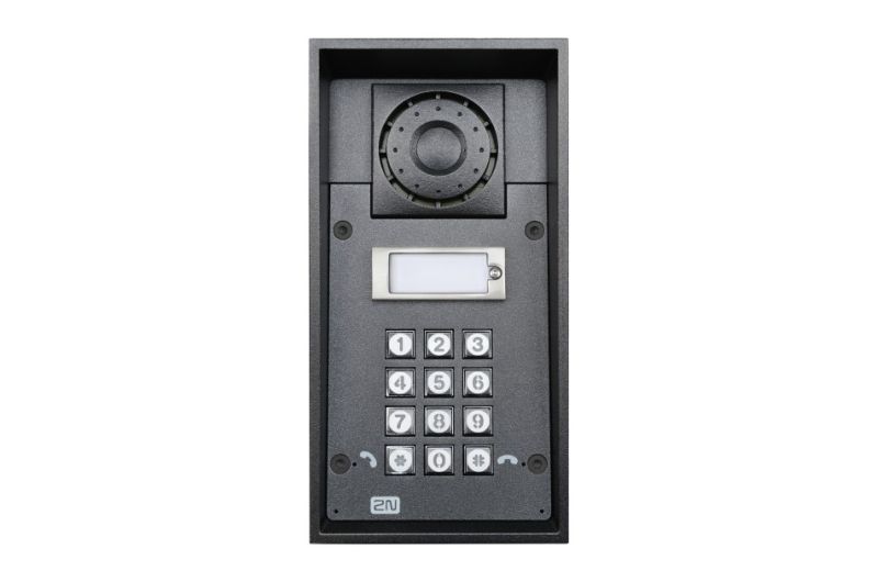 2N Gegensprechanlage EntryCom IP Force - 1 Ruftaste (IP69) ohne Kamera mit Keypad
