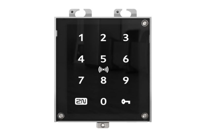 2N Access Unit 2.0 Touch keypad & RFID - 125kHz, 13.56MHz, NFC, PICard compatible   
