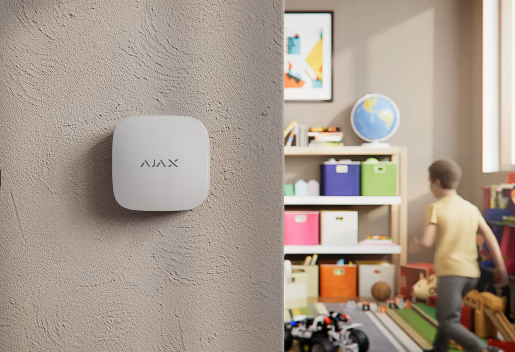 Ajax Homeautomation Luftqualitätsmelder LifeQuality Jeweller - weiß